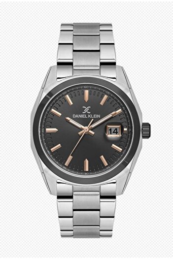 Daniel Klein New Season Steel Cord Calendar 30 Mt Water Resistant Men's Wristwatch