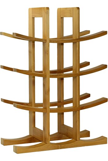 STOREMAX Wr1149 Shelf, Wine Rack Bamboo 1088605