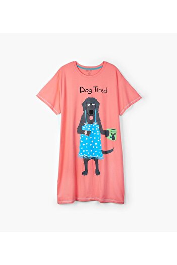 Generic Little Blue House by Hatley women's Cats & Dogs Sleepshirt