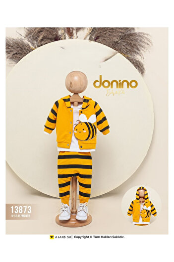OEM 3-piece baby set with bee print
