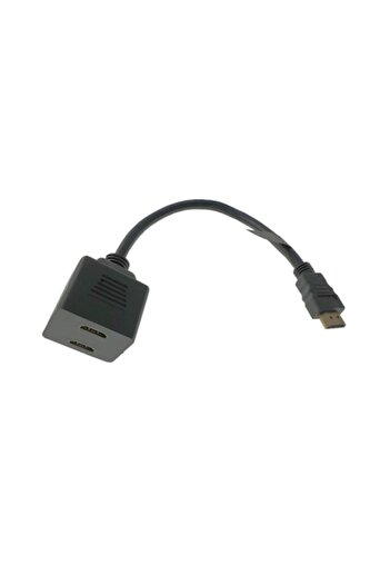 OEM HDMI adapter cable (1x HDMI male to 2x HDMI female) - 20 cm
