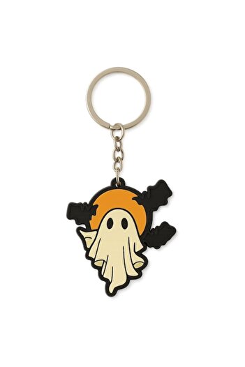 OEM Breloc cu fantomă de Halloween, alb, 8,8 cm