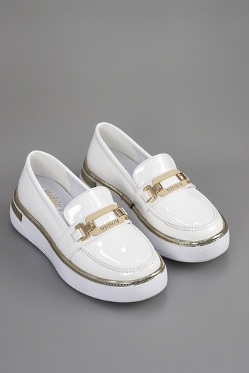 kajal ayakkabı Mdln 519 Buckle Detailed Loafer