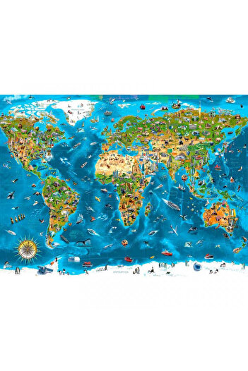 EDUCA Puzzle 1000 pieces Wonders of the World 19022