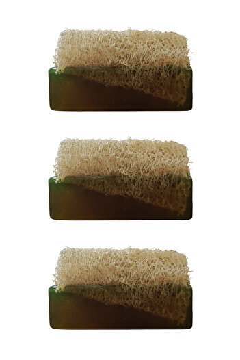 Dr.Dermalok Set of 3 Pumpkin Fiber Avocado Soap (Peeling Effect)