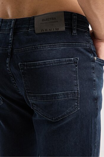 Store Men's Slim Fit/Regular Fit Jeans - Stretch (2% Elastane) and Cotton (98%)