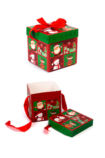 OEM Set of 5 square Christmas boxes