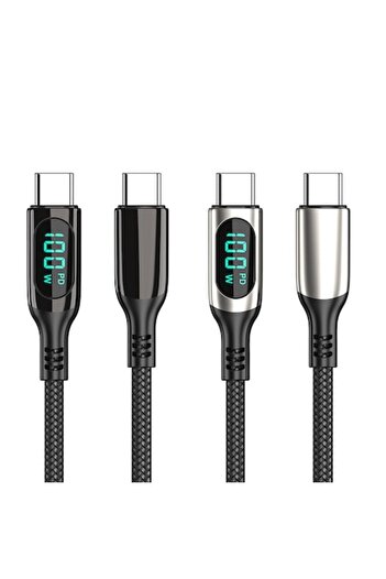 Unison Cablu de date, încărcare rapidă PD 100W 6A Tip-C la Tip-C, 1m