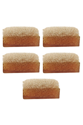 Dr.Dermalok Set of 5 Pumpkin Fiber and Nettle Soap (Peeling Effect)