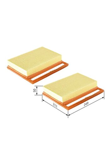 Bosch 1987429402 Air Filter 2750940204 A2750940104 A2750940204