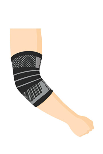 celhome elastic band for elbow, universal size, light compression, sports support