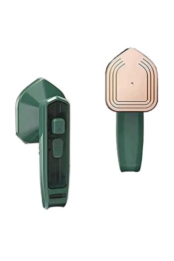 Rovitech Mini Portable Steam Iron, Green, Easy to Use, Ideal for Travel and Home