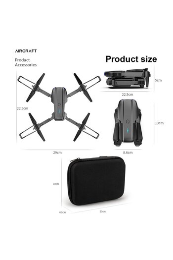 Çeşithane E99 4K FPV Mini Drone | Katlanabilir Geniş Açı Kameralı, Akıllı Takip Özellikli RC Drone | Taşıma Ç