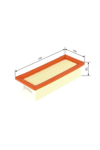 Bosch 1457433256 Air Filter 71754226 7782629