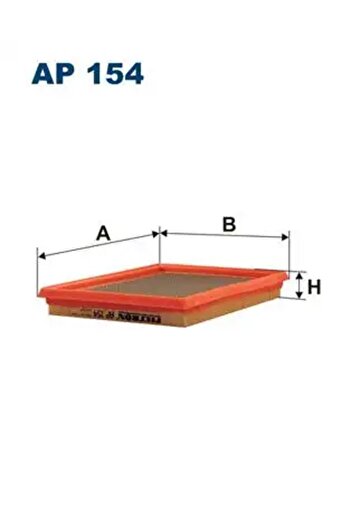 Filtron فلتر هواء AP154 1654617B00 165461HC2A 1654630P00