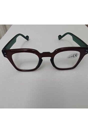 Game Reading Glasses Tea Color Frame Mint Green Legs