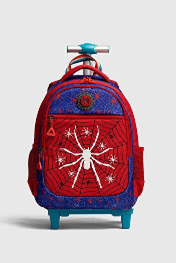 By Hakan My Polo 2075 Children's Orthopedic Backpack with Roller Red