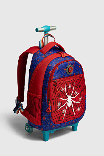 By Hakan My Polo 2075 Children's Orthopedic Backpack with Roller Red