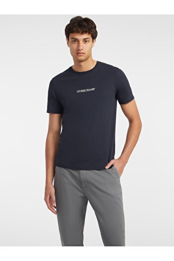 Guess Slim Embroidery Logo T-Shirt