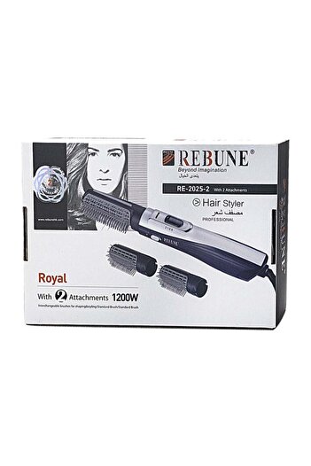 RİBBON Hair Straightening Brush RE-2025-1 - Multicolor