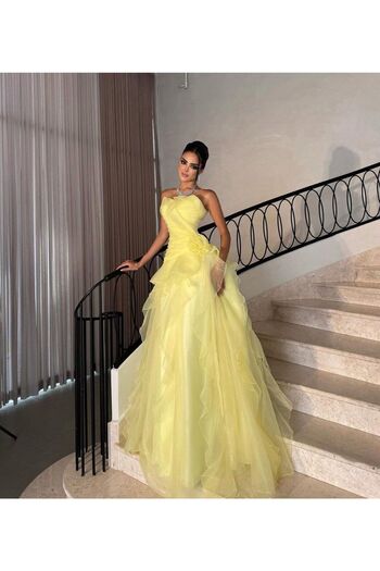 DRAT AMASYE Soft organza evening dress