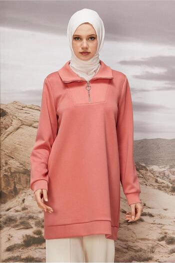 Alvina Zipped Collar Tracksuit Tunic 45287