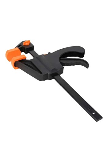 Yailla Generic Woodworking Ratchet Clamp Black/Orange 8x6x4inch
