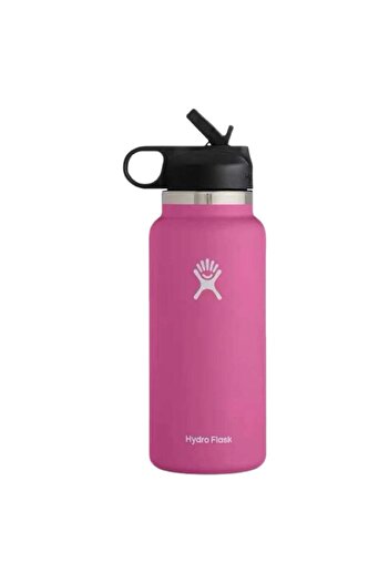 Hydro Flask Pink Stainless Steel Vacuum Insulated Bottle 946ml | Full-Range Temperature Lock (-40℃