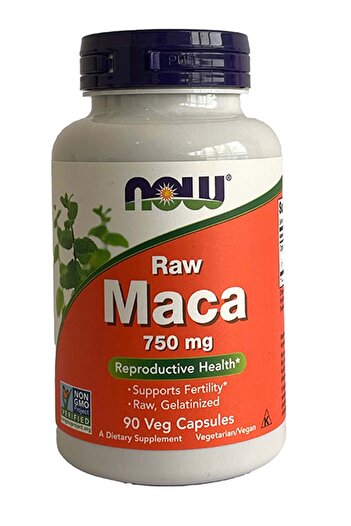 Now Maca 750 Mg 90 Caps