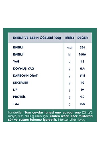 Wasa Gevrek Bread Diet Bread Original 275 Gr X 2 Pieces