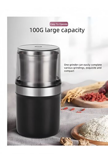 NIHAO AC210-240V Coffee Grinder Electric Pulverizer Meat Grinder Garlic Maker Juicer Wall Breaker