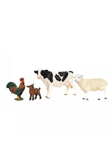 SCHLEICH Farm World Farm Animal Figurine Set, Plastic, Multicolor