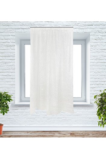 OEM Decorative mesh curtain, 130x165 cm, ivory