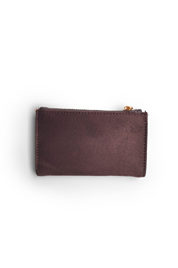 Ecrou Small Case Suede Handbag Bitter Brown