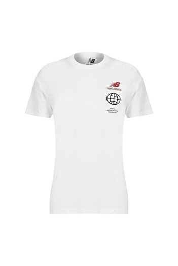 New Balance men's T-shirt, white, size S