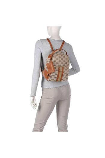 Liu Jo Women's backpack, Liu Jo, AA5157, Cognac brown