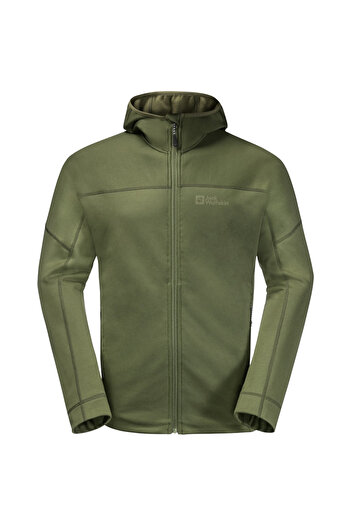 Jack Wolfskin Hirschberg Hooded FZ M, Men's fleece