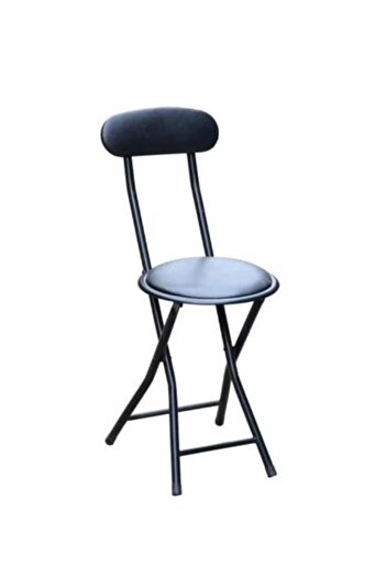 Generic Foldable Chair with Rexin and cusion | Camping Chair | Travel Chair | Masjid Chair | Trip Chair