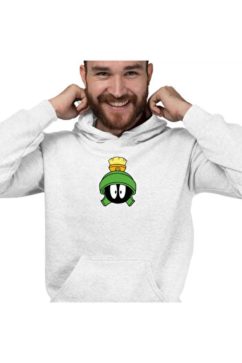 OEM Men's Hoodie Alien Marvin the Martian Looney Tunes