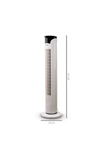 BÖHM Tower Fan 32" BH870RC, Number of speeds: 3, 45W, LED indicator, Remote control included