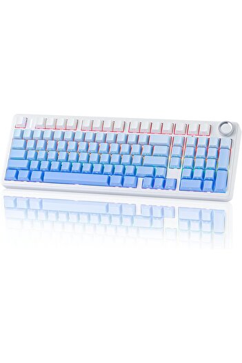 Epomaker x AULA F99 PRO Wireless Hot-Swappable Mechanical Gaming Keyboard (Blue Gradient)