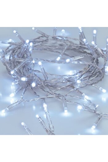 SHOPIENS String Lights, 20 LED Bulbs, Cool White, 2.2 m, Battery Powered, Programmable