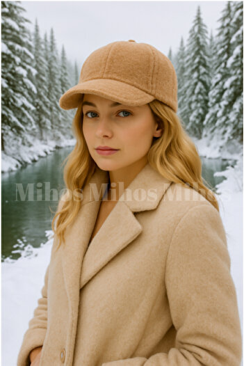Mihos Women's Winter Furry Plush Hat – Soft Teddy Fabric Cap