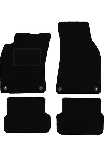 Other Black velour floor mats for: Audi A6 C6 FL sedan, station wagon, avant (2006-2011)
