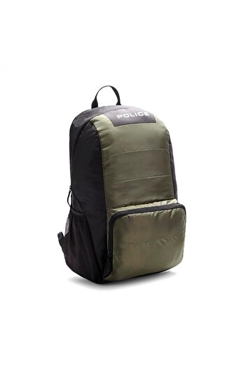 Police Hedge Mini Pro Waterproof Backpack, 14 inch, 32 x 15 x 45 cm, nylon, army