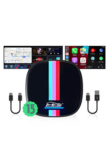 YBA CONTECH Android Box Module version 13.0 BMW CarPlay and Android, Youtube, Netflix, TV, Waze, 8GB RAM, 128 GB