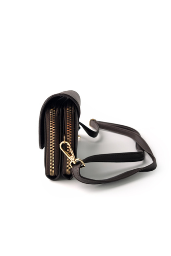Ecrou Arm-381 Pia Leather Bag Brown