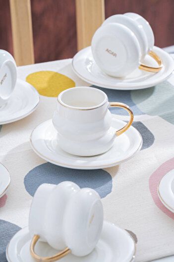 ACAR Ailani 6-Person Coffee Cup Set - 90 ml