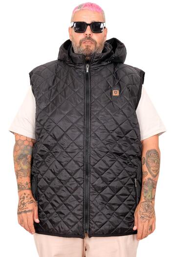 cusseli Large Size Vest with Quilted Capson 25711