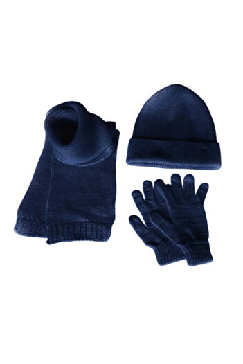 Benittokids Kitti 4-8 Years Old Unisex Children's Scarf Beanie Gloves 3-Piece Set